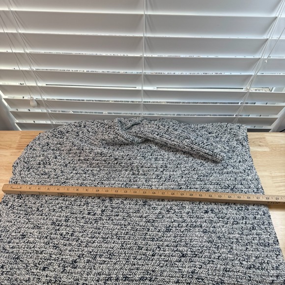 Coldwater Creek Sweater Womens Blue Wool Knit Oversized Pullover - Large (14) - Picture 13 of 14